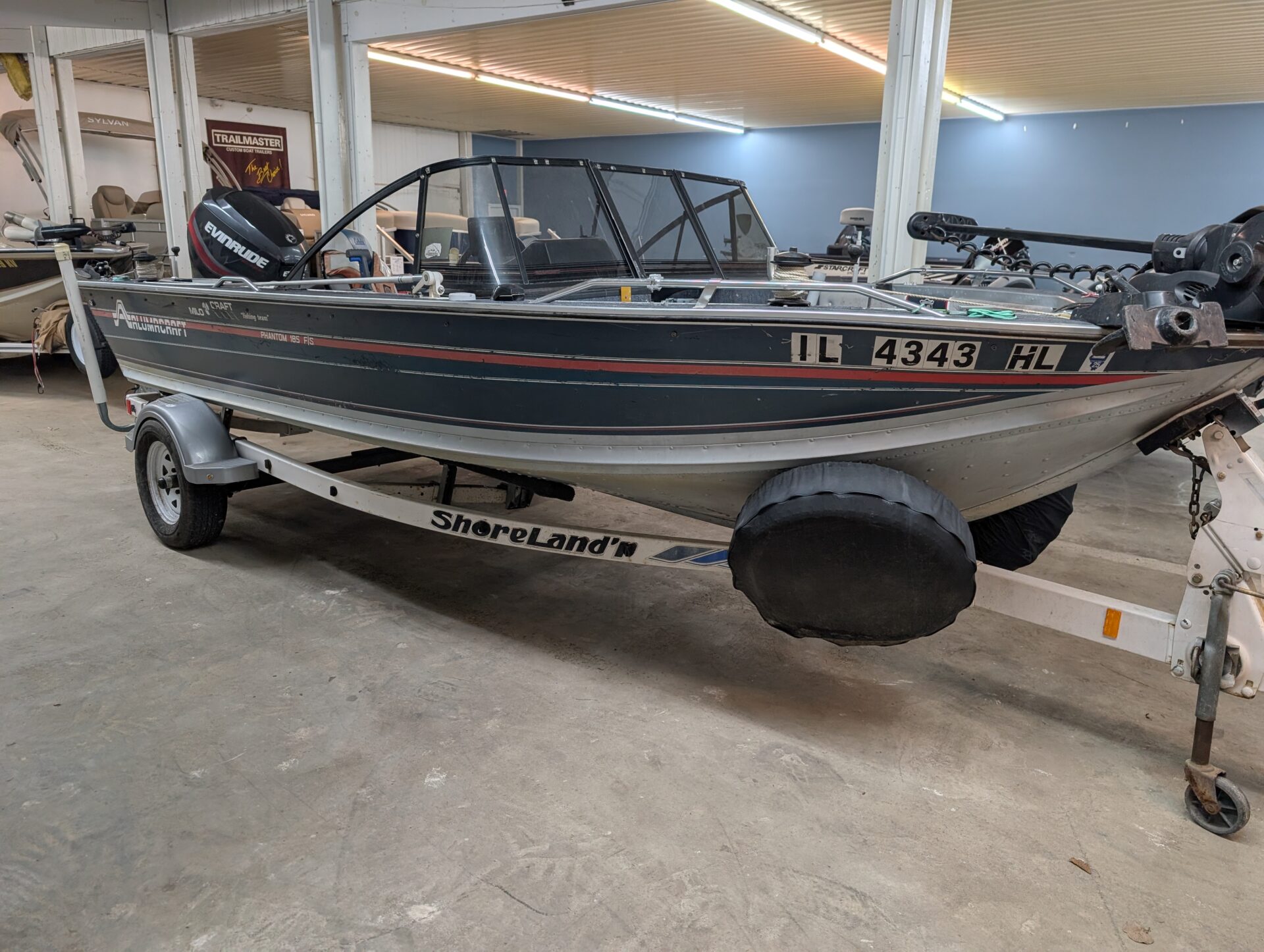 1992 Alumacraft 185 Phantom F S